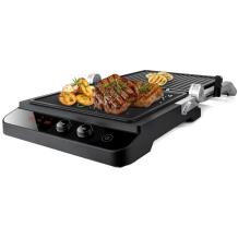 Black Decker Электрический гриль BXGR2000E ES9680030B, 2000W, 29x26cm, 0.754m², 2 пластины, LCD, таймер 99мин