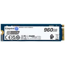 Kingston SSD DC2000B SEDC2000BM8/960G, 960 GB, PCIe NVMe Gen 4.0 (x4), skaitymo greitis 7000 MB/s, rašymo greitis 1300 MB/s