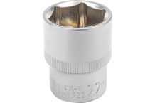 Kuuskantpesa 22 mm, JCB, JCB-54522, 1/2" DR, CrV materjal