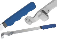 Pagarināmais uzgriežņu atslēgas sviras instruments, 385 mm, G10139, GEKO