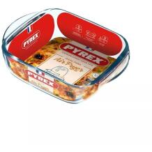 Pyrex стеклянная форма для фритюрницы 33211B100 20x17см, 1л, прочное боросиликатное стекло, подходит для микроволновки