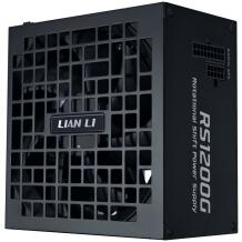 Lian Li Maitinimo šaltinis G9P.RS1200G.BH00.EU, 1200W, 100-240V, 50/60Hz, 80 PLUS Gold, 1 ventiliatorius, kompaktiškas