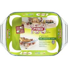 Pyrex стеклянная форма 33408B 3L 35x23x7cm - прочная -40°C до 300°C, подходит для духовок, посудомоечной машины