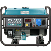 Benzīna ģenerators KS 7000 230V 5500W KONNER & SOHNEN