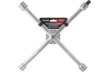 Rattamutrivõti, Forcekraft, FK-681B400, 17-19-21-22 mm, 1/2" adapteriga