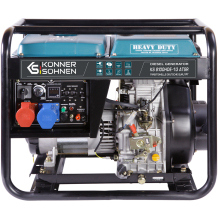 Dīzeļa ģenerators KS 8100HDE-1/3 ATSR (EURO V) 230V / 400V 6500W KONNER & SOHNEN