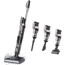 Cordless vacuum mop with 500 W power, 21.6 V voltage, and up to 80 minutes of runtime HW11 Pro Max Black Jimmy
