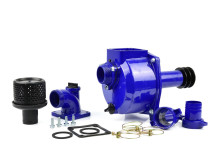 Ūdens sūknis 2" ar V-veida siksnas piedziņu, tērauda turbīna, G81467, GEKO