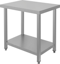 Darba galds ar kvadrātveida kājām 150x60 cm, YG-08993, YATO, nerūsējošais tērauds, max. slodze 150 kg