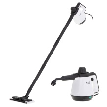 Unikāla 2in1 tvaika tīrīšanas iekārta ar slotu virsmām un grīdām 1200W 3.5bar 0.45L Balts Melns AD7038 Adler
