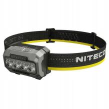 Nitecore Налобный фонарь NC-HA23-UHE, 600 лм, 3000-6500 °K, IP68, 132 м, 125 ч, 3 режима, 3 x AAA в комплекте