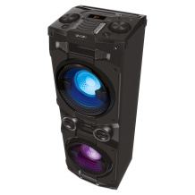 Super šventinis Party Box su Karaoke Naujųjų metų vakarėliams 500W Bluetooth FM USB LED ekranas AC maitinimas juodas PS-1500 SV-022020 Sven