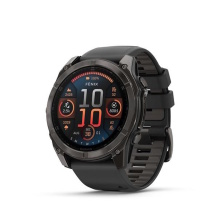 Garmin Fenix 8 multisporto GPS išmanusis laikrodis 51mm AMOLED 1.4" 454x454 Wi-Fi jutiklinis ekranas titano rėmelis