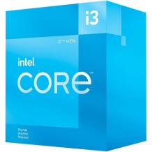 Intel protsessor i3-12100F BX8071512100F, 3.30 GHz, FCLGA1700, 4 tuuma, 8 niiti, 12 MB vahemälu