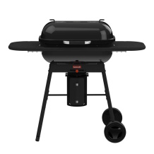 Barbecook Magnus Premium söegrill õues toidu valmistamiseks 67x43cm kuni 14 inimesele 85x64x110cm BC-CHA-1069 must