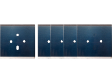 Grindų grandiklio peiliukai YT-52840 YT-52841 10 cm 4" 65Mn 5 vnt YATO YT-52843