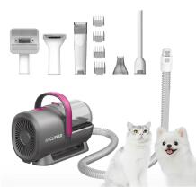 Petkit suņu matu griezējs AIRCLIPPER, 309mm, 140mm, 220mm, pelēka krāsa, 1.4L tvertne, 3 režīmi, 5500-6300 apgr./min