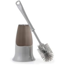 Beldray WC harja LA084538GRYPEU7, hall, plast, 41cm x 13.5cm x 13.5cm, antibakteriaalne, ergonoomiline käepide