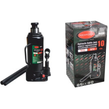 Hidraulinis butelinis domkratas, ROCKFORCE, RF-T91004, 10t, aukštis 190-360 mm, apsauginis vožtuvas