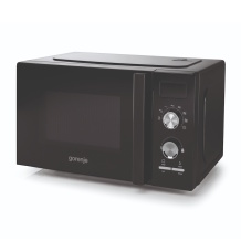 Gorenje MO20A3BH микроволновая печь для разогрева и приготовления пищи 800W 20L разморозка авто программы Черная