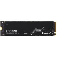 Kingston KC3000 M.2 SKC3000S/1024G, 1024 GB, PCIe 4.0, 7000 MB/s, 3900 MB/s, 3D TLC, Heatsink