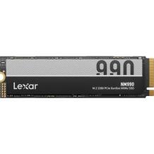 Lexar SSD NM990 LNM990X002T-RNNNG, 2000 GB, PCIe Gen 5x4, 14000 MB/s, 10000 MB/s, löögikindel, dünaamiline SLC vahemälu