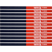 Divkrāsu Zīmulis Zili-Sarkans 12gab. YT-69940 YATO
