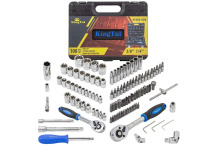 Instrumentu komplekts, KINGTUL, KT-41082-5DS, 108 priekšmeti, Cr-V tērauds, plastmasas korpuss