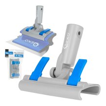 Rokturis ģipškartona izlīdzināšanas asmenim, GEKO, G02293, 25–100 cm, pelēks ar ziliem aizbīdņiem