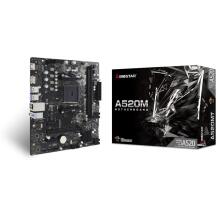 Biostar A520MT motininė A520MT, 208mm, 235mm, 7.1 kanalai, 2xUSB 2.0, 2xUSB 3.2, 1xHDMI, 1xDisplayPort, 4xSATA III