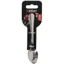 Ketler Tējkarote 9141113, 3gb, 118mm, 1,8mm, 14g, SUS430 nerūsējošais tērauds, viegli tīrāmas, trauku mazgājamai mašīnai