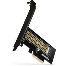Axagon адаптер PCEM2-N PCIe NVMe M.2, 105 x 49 x 8 мм, 0.032 кг, включает крепление низкого профиля