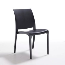 Dārza krēsls Volga BICA 163004 46x54x80cm melns