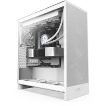 Nzxt Korpus H7 Flow CM-H72FW-01, 3x120mm esiventilaatorit, 10 ventilaatori mahutavus, 2xUSB-A, 1xUSB-C