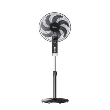 Statīva ventilators ar 40 cm diametru 3 ātruma režīmiem oscilāciju un 50 W jaudu melns MFS402M0BPK Midea
