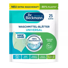 Magic Leaves Laundry Plates 25 pcs. 188812 Dr.Beckmann, effective at 20-60°C, vegan