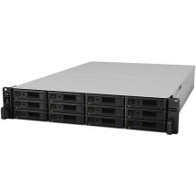 Synology RS3621RPXS, Intel Xeon D-1531 6-ядерный 2.2/2.7 ГГц, 12 отсеков, 8 ГБ DDR4 память, 4 RJ45, 2 USB 3.2, 140.01 Вт