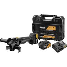 Dewalt Leņķa slīpmašīna DCG45MP2T-QW 125 mm 18 V 5 Ah, 9000 min-1, M14, 2 x 18 V XR akumulators, Lādētājs, Papildu rokturis