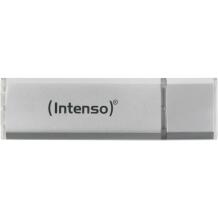 Intenso USB mälupulk 3531470 16 GB, USB 3.2 Gen 1, lugemiskiirus 70 MB/s, alumiiniumkorpus, hõbedane värv