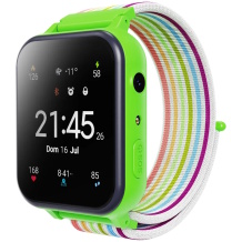 Kids’ smartwatch with MP3 player, SMS function, and game modes Alfie KW-37 MP3 Study & Game Green CANYON
