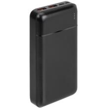 Rivacase Power Bank VA2102 BLACK, 20000 mAh, 22.5 W, 2x USB Type-A, 1x USB Type-C, LED indikaator