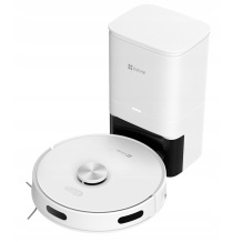 Ezviz Re4 Plus CS-RE4P-PWT2 Viedais Mājas Putekļu Sūcējs un Ūdens Grīdas Mazgāšanas Mopu Robots ar Konteineru Doku Balts