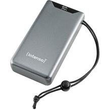 Intenso Power Bank 7332054 20000 mAh, Li-Polümeer, 20 W, 1x USB Type-A, 1x USB Type-C, ESD kaitse, laadija kaasas