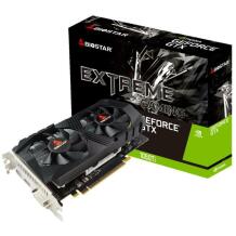 Biostar Видеокарта VN1055TF41 NVIDIA GeForce GTX1050 Ti 4GB GDDR5, 128 бит, 2 вентилятора, PCIe 3.0, DVI/Display/HDMI, 7680x4320