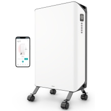 Nutikas Wi-Fi õlitäitega radiaator „Edge” puldiga, 2000 W kuni ~20 m² Valge DUUX