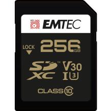 Emtec Mälukaart ECMSD256GXC10SP, 256GB, 100MB/s, UHS-I, V30, 10. klass