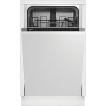 Beko Įmontuojama indaplovė DIS35026, 10 indų komplektų, 5 programos, E klasė, 48dB, 45cm