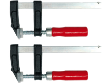 Galdniecības spīles 2 gab. 200x50mm, 38200, TOYA