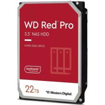 Western Digital HDD WD221KFGX 22TB 7200RPM 512MB SATA III, 3.5", NAS, 24/7 töö, Šoki andur, RoHS