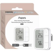 Aqara põrandakütte termostaat UT-A01D, 86 × 86 × 45 mm, valge, Bluetooth/ZigBee, 0.244 kg, 1 NTC andur, 1 kasutaja juhend